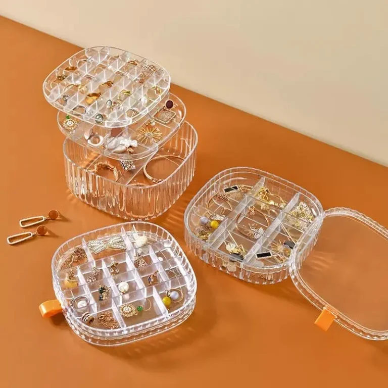 Transparent Crystal Jewellery Box