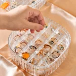 Transparent Crystal Jewellery Box