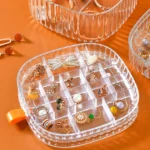 Transparent Crystal Jewellery Box