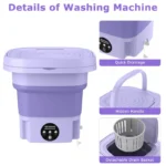 Foldable Mini Washing Machine