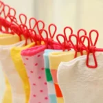 12 Clips Elastic Laundry Rope