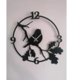 Sparrow 3D Wooden Wall Clock