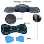 EMS Mini Portable Electric Neck Pain Relief Massager