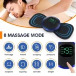 EMS Mini Portable Electric Neck Pain Relief Massager